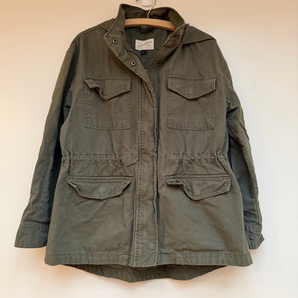 Universal Thread Utility Jacket in Olive
